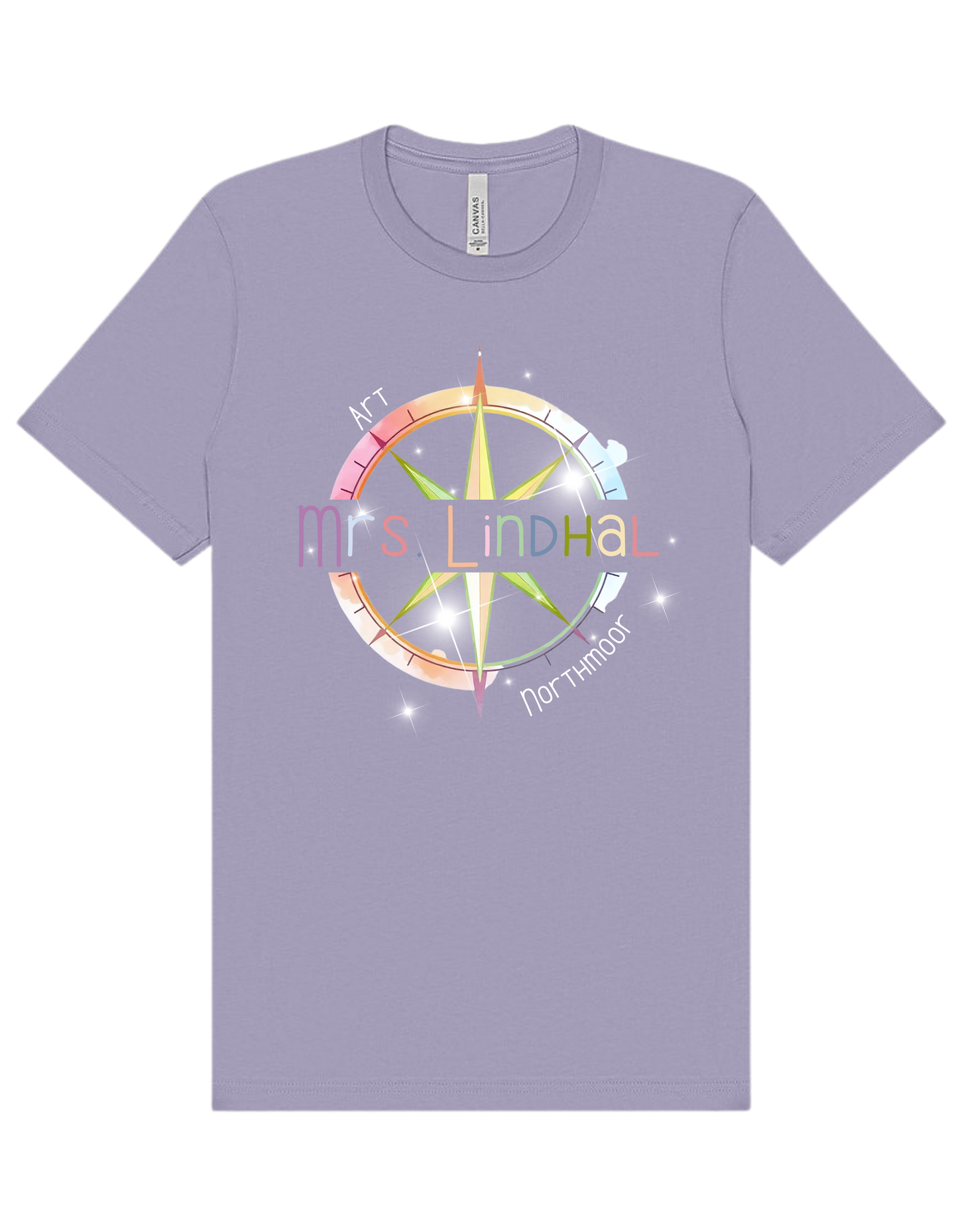Teacher's Glitter Compass