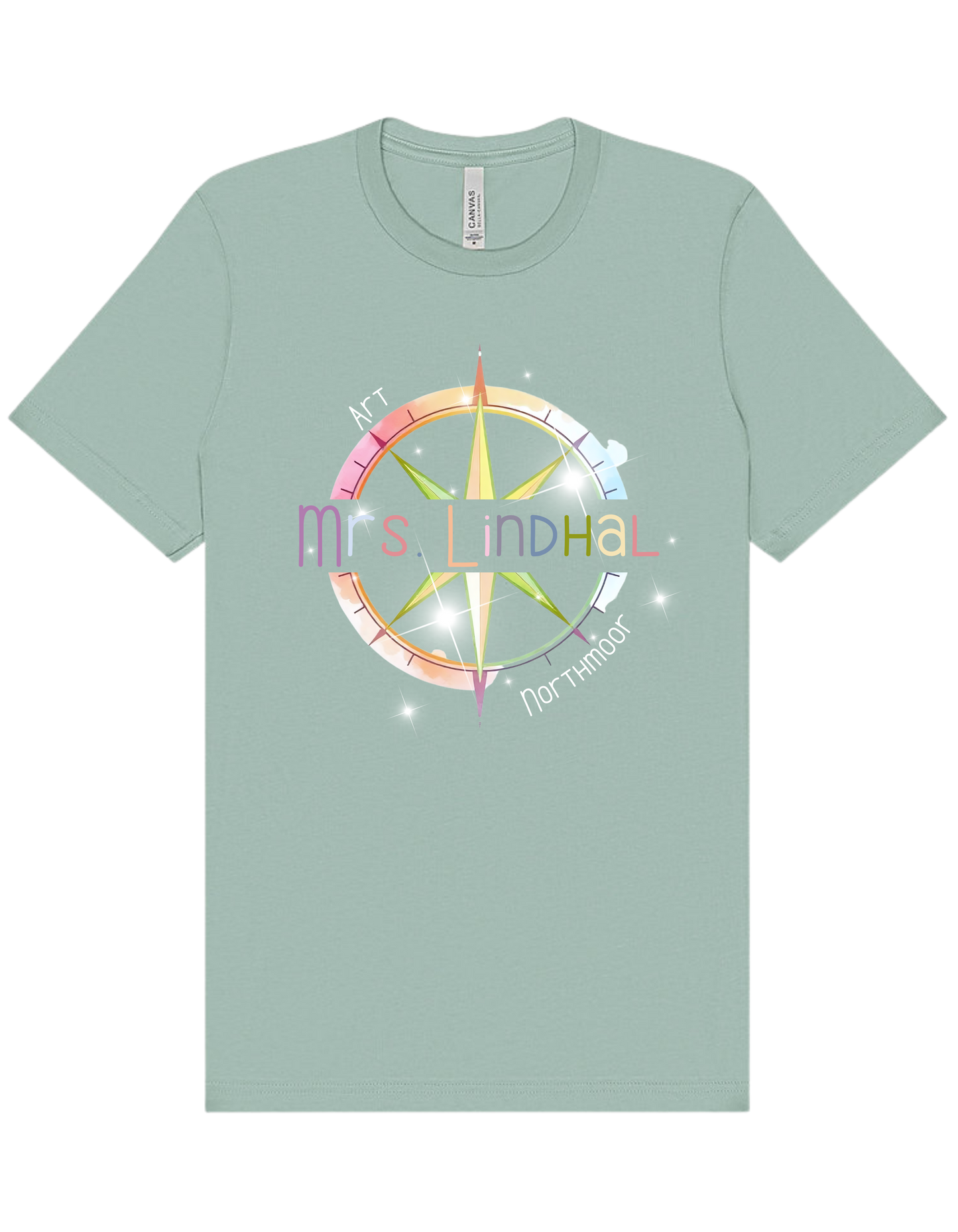 Teacher's Glitter Compass