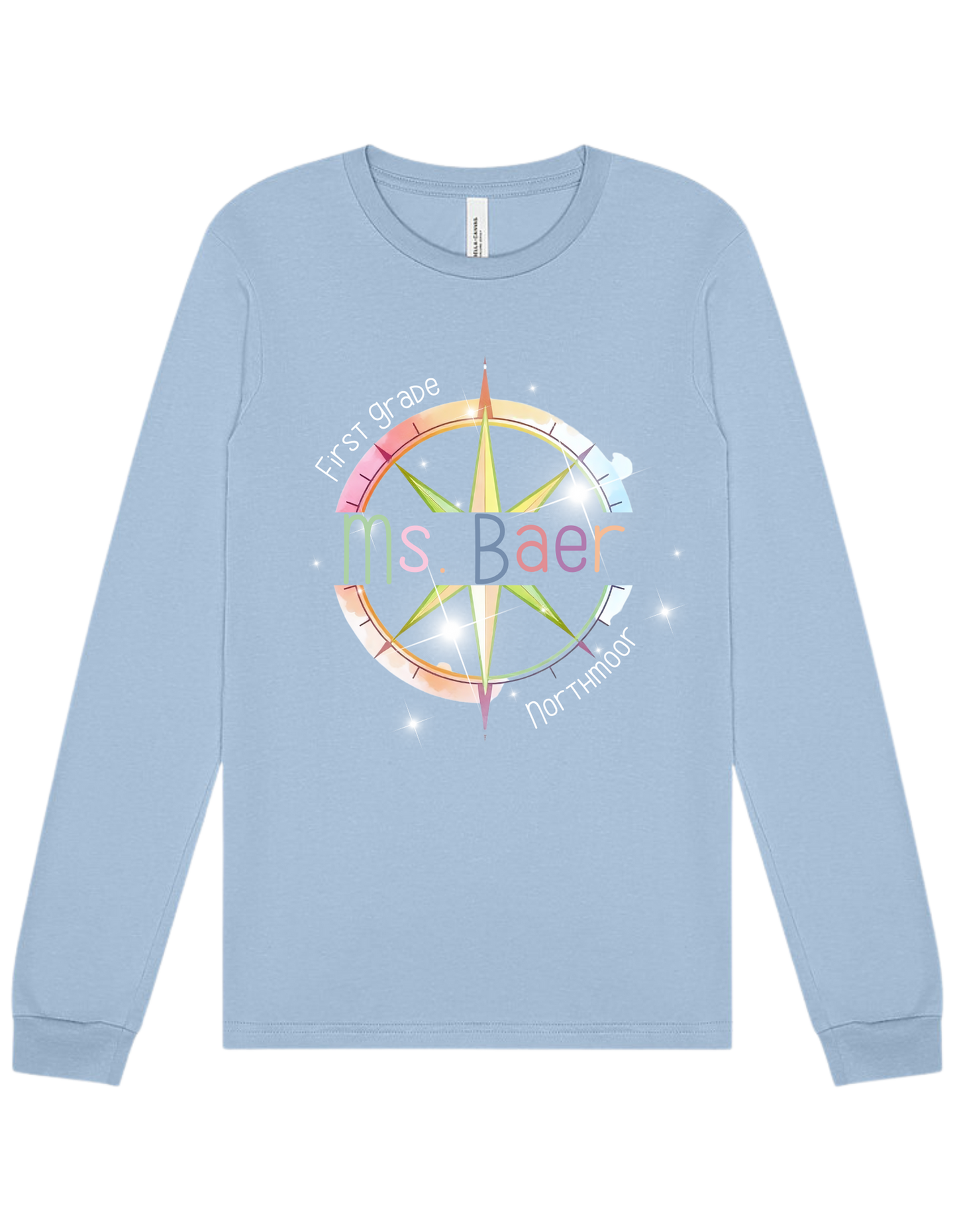 Teacher's Glitter Compass