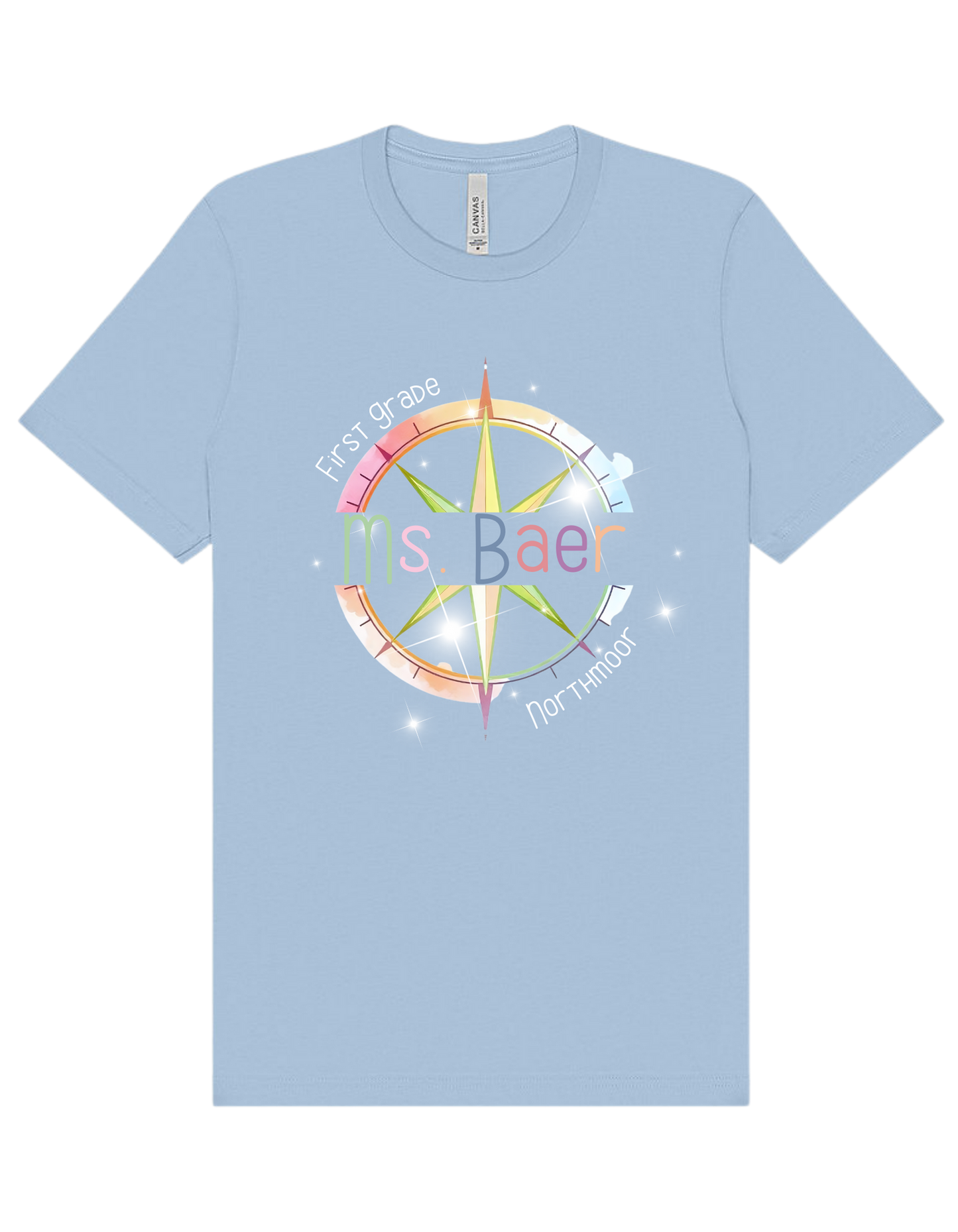 Teacher's Glitter Compass