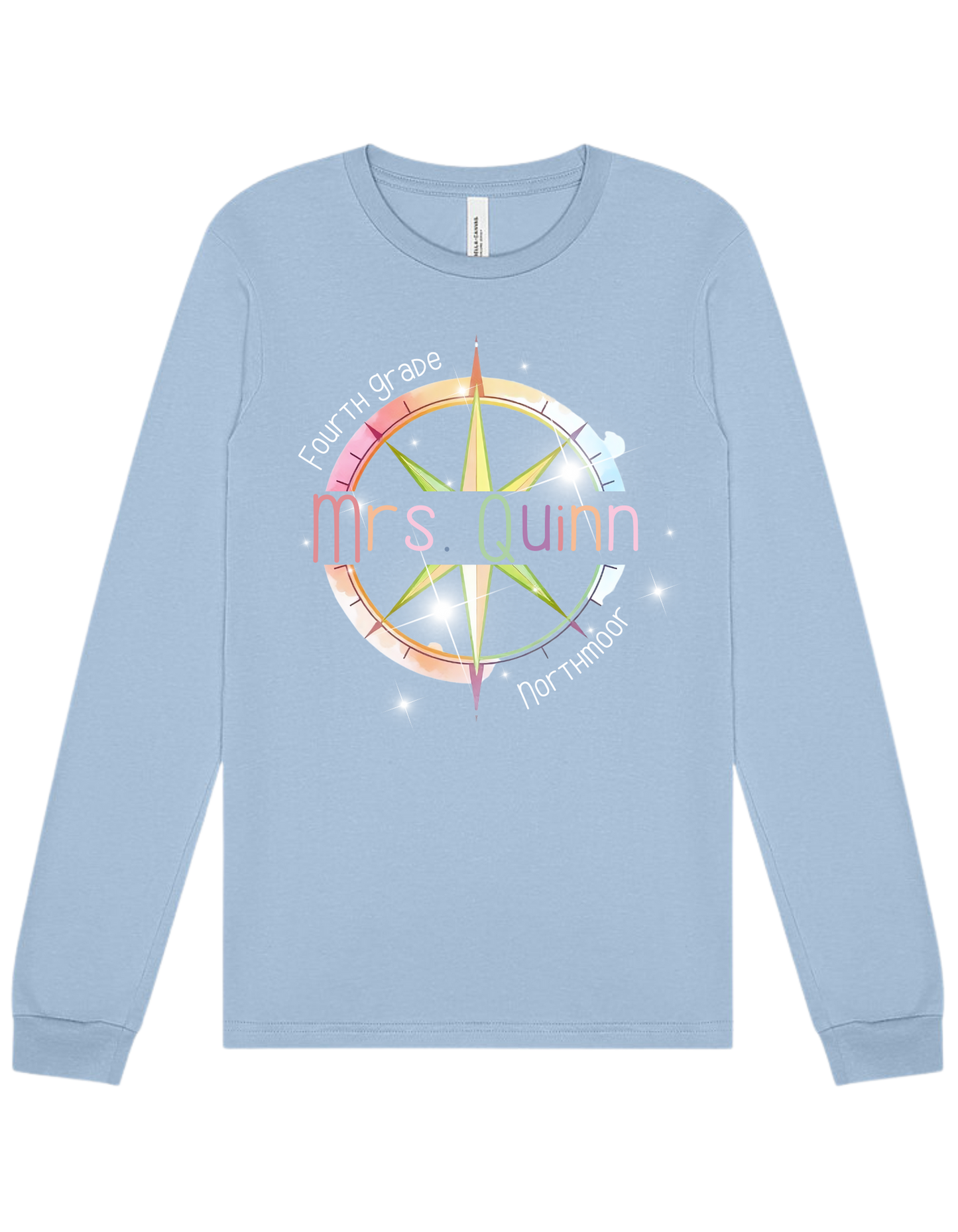 Teacher's Glitter Compass