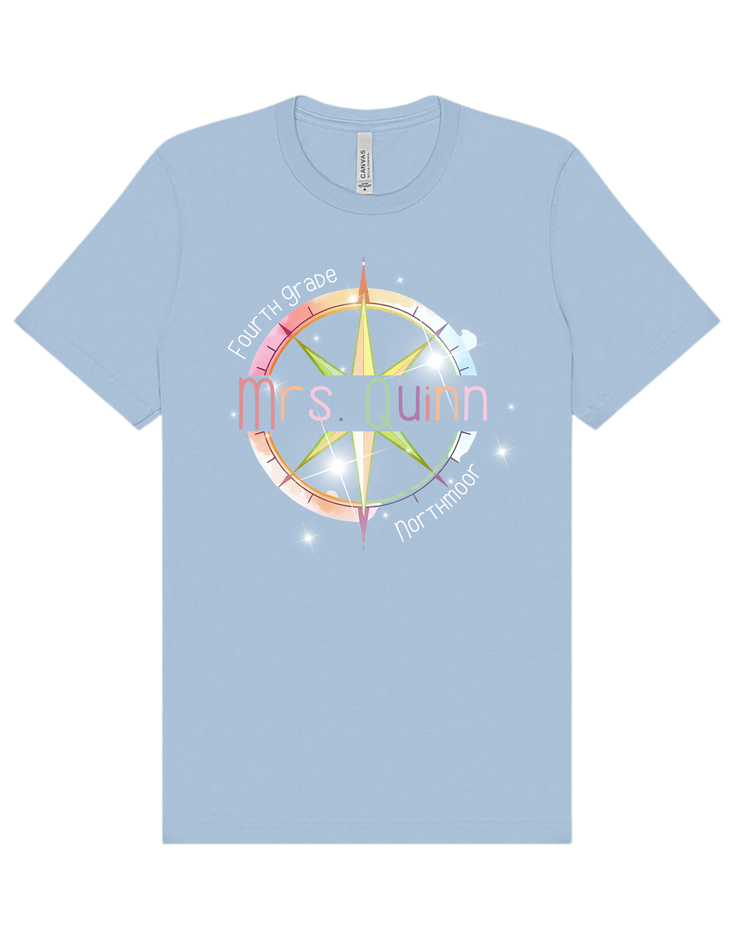 Teacher's Glitter Compass