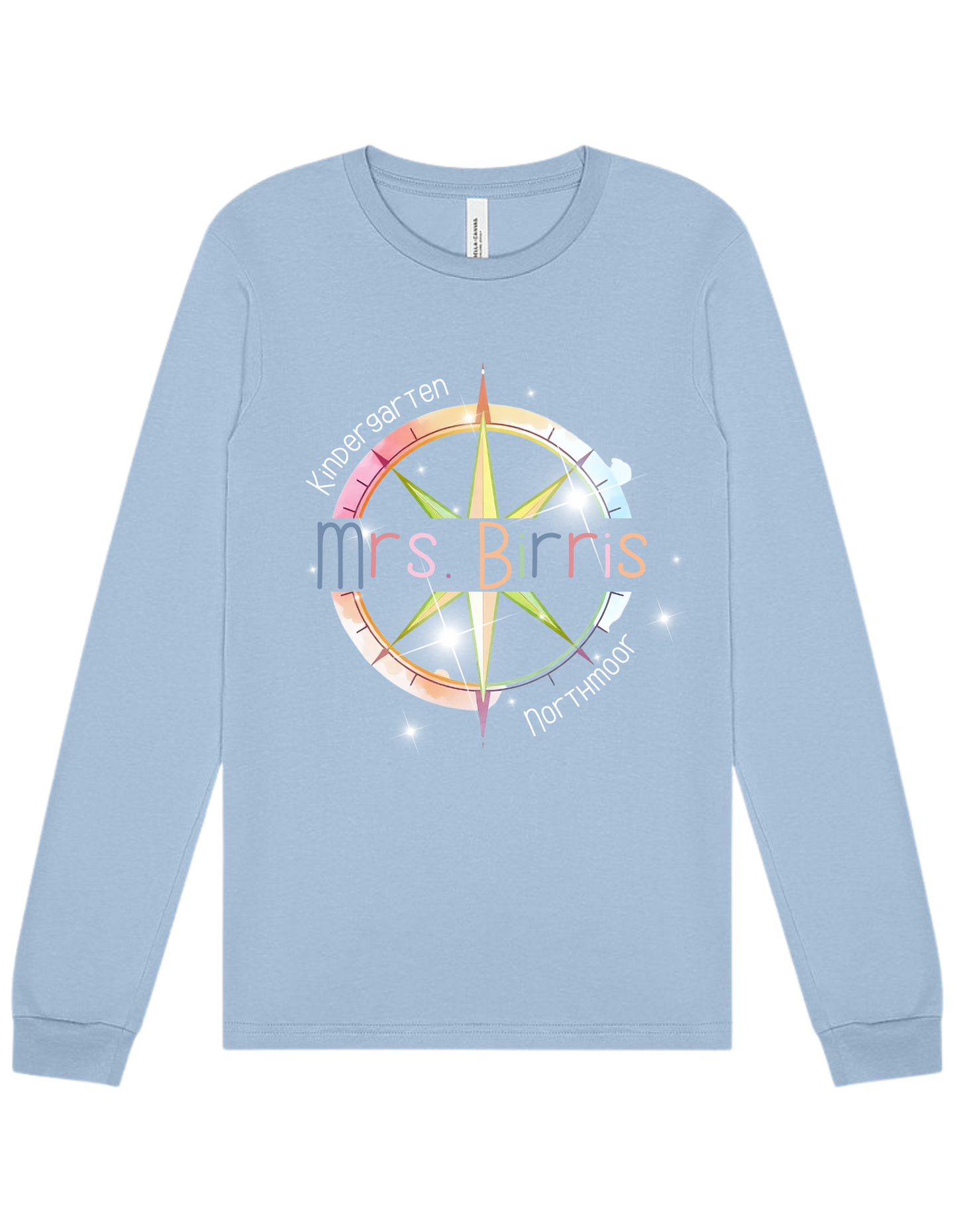 Teacher's Glitter Compass