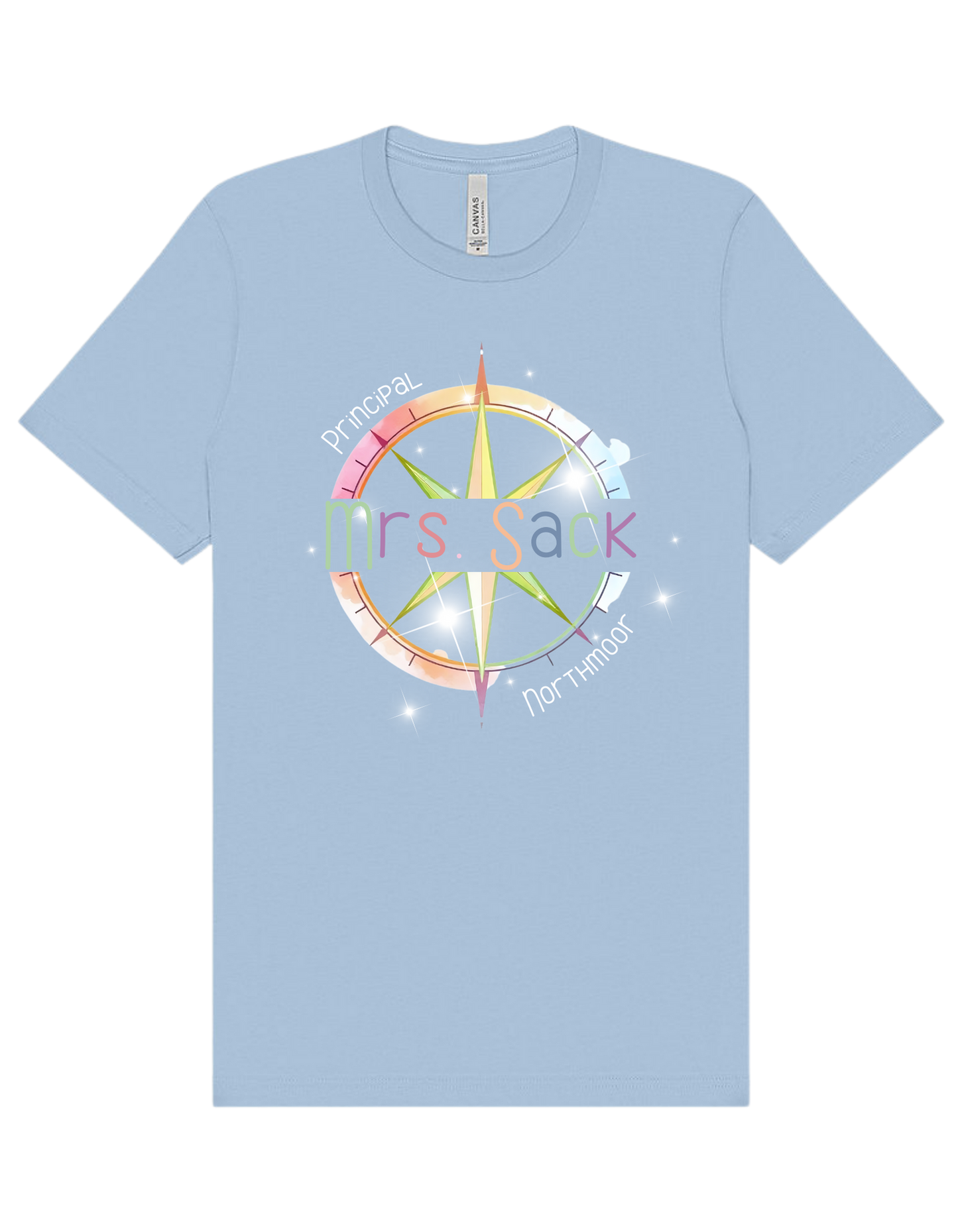 Teacher's Glitter Compass