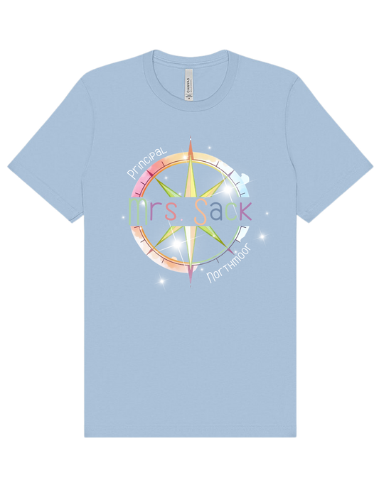 Teacher's Glitter Compass