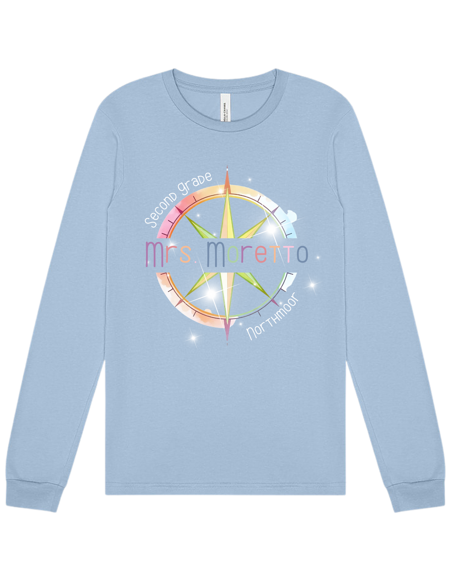Teacher's Glitter Compass